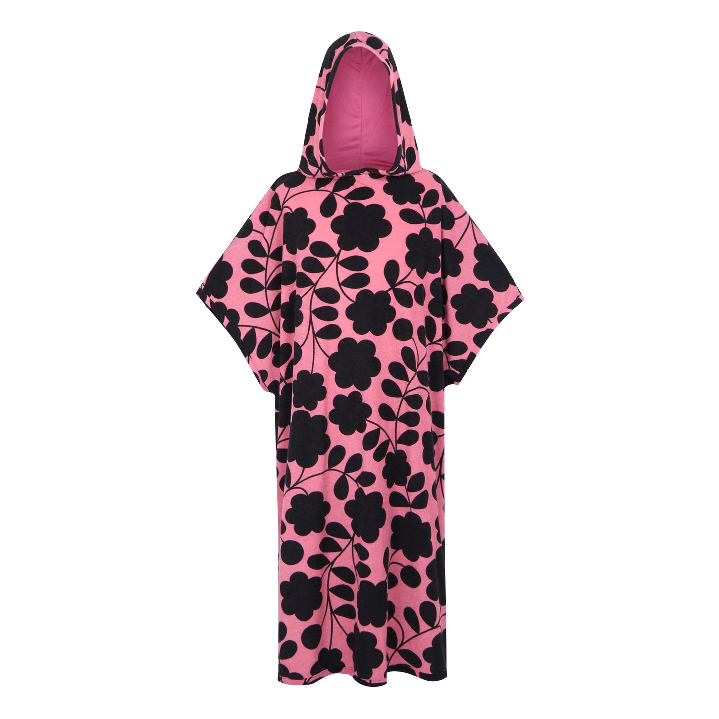 Pink - Front - Regatta Womens-Ladies Orla Kiely II Floral Towelling Robe