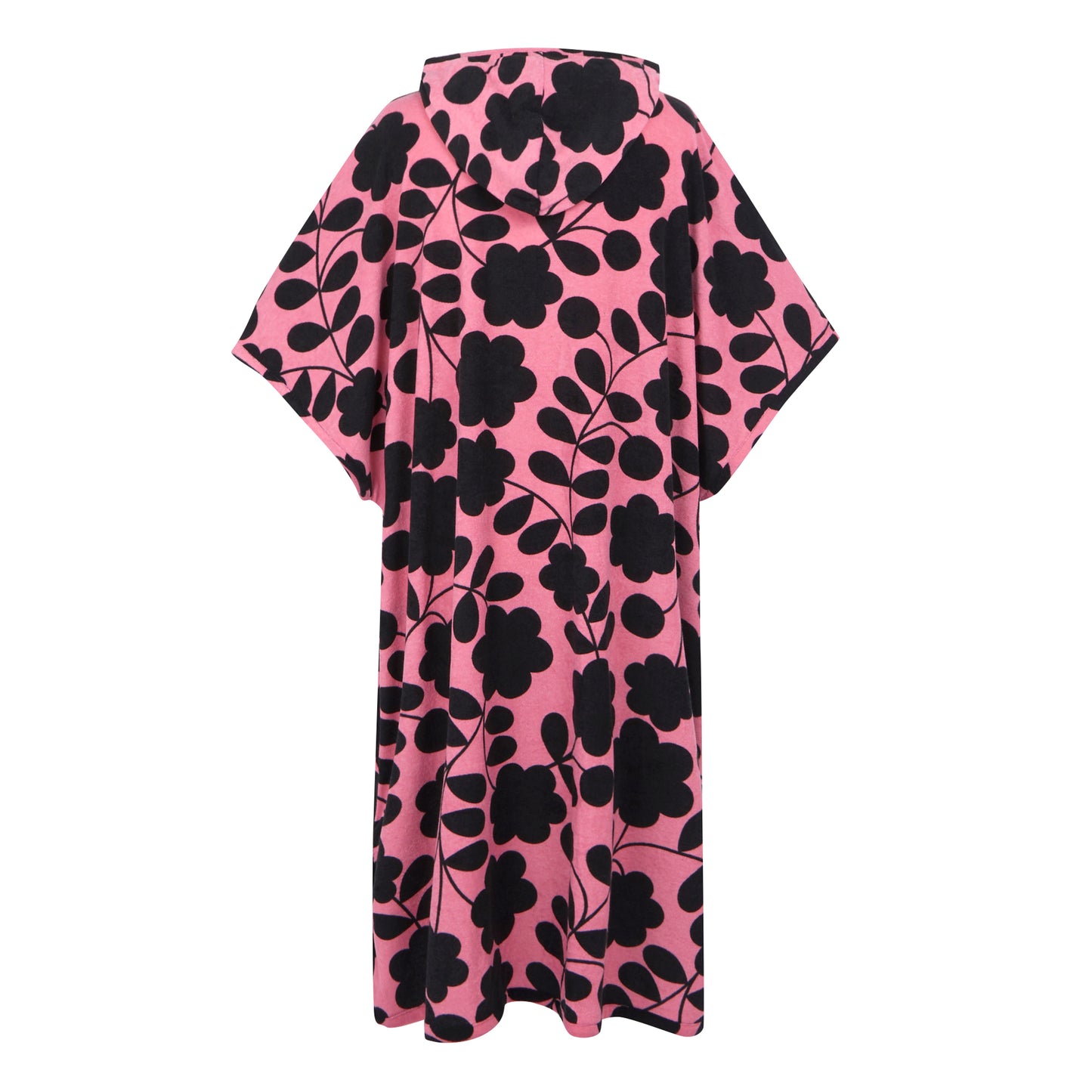 Pink - Back - Regatta Womens-Ladies Orla Kiely II Floral Towelling Robe