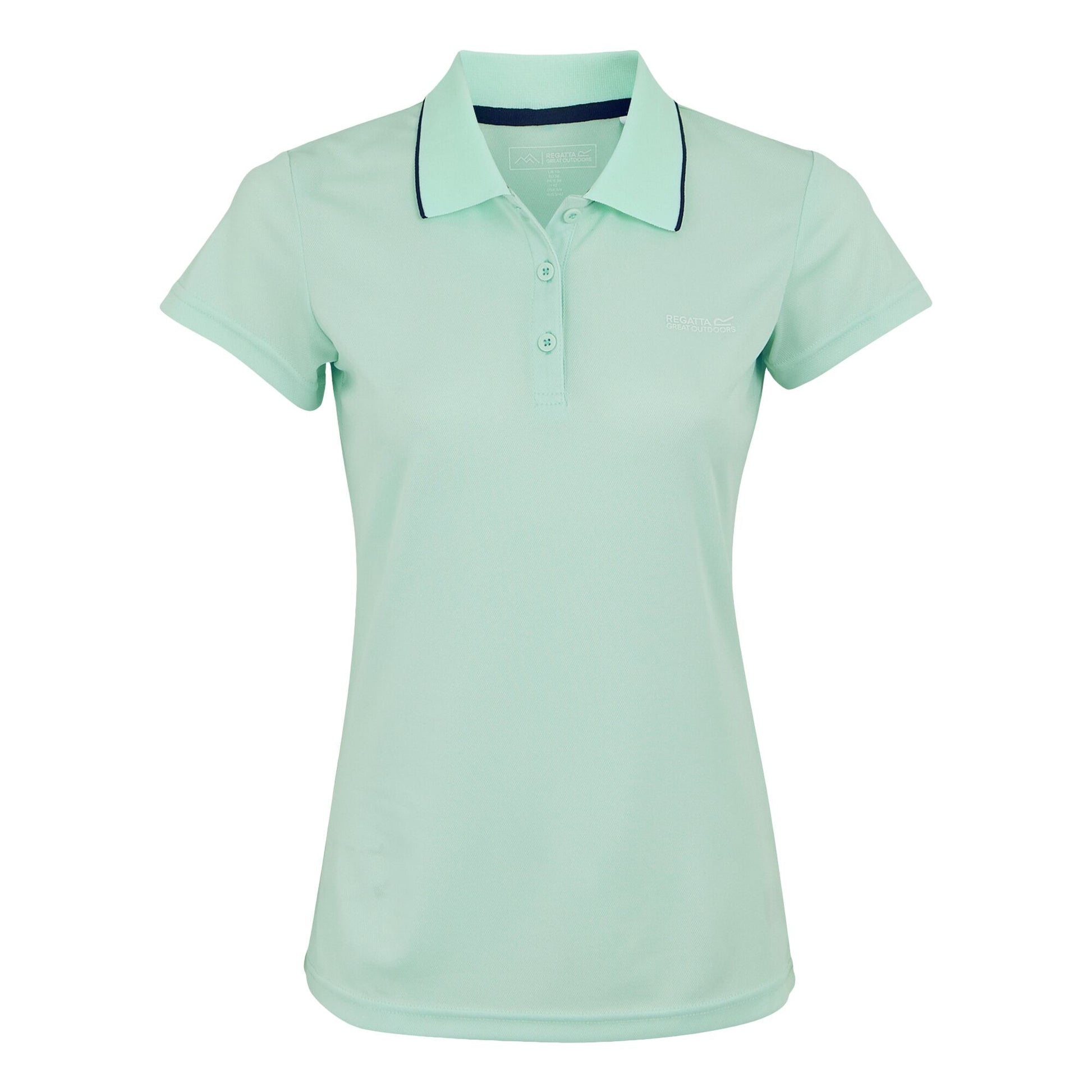 Icy Morn - Front - Regatta Womens-Ladies Maverick V Active Polo Shirt