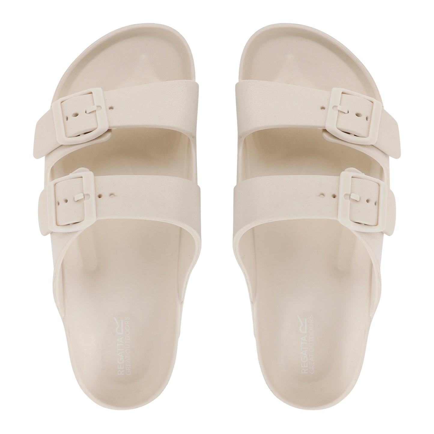Light Vanilla - Lifestyle - Regatta Womens-Ladies Brooklyn Double Strap Sandals