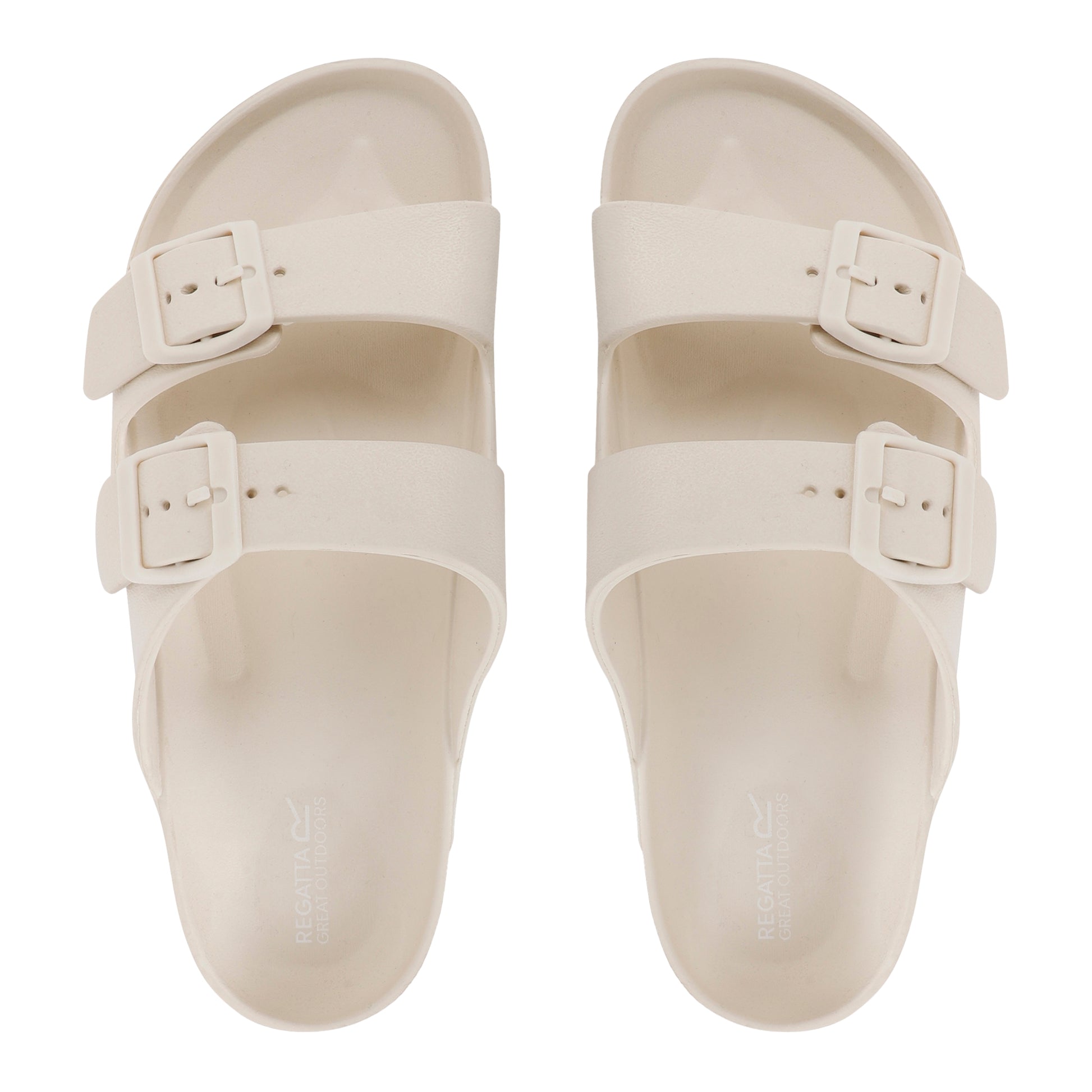 Light Vanilla - Lifestyle - Regatta Womens-Ladies Brooklyn Double Strap Sandals