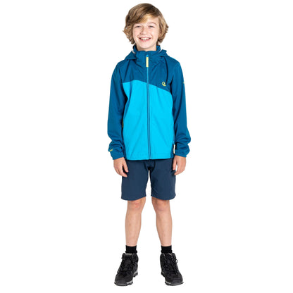 Blue Sapphire-Spring Break - Lifestyle - Dare 2B Childrens-Kids Explore Soft Shell Jacket