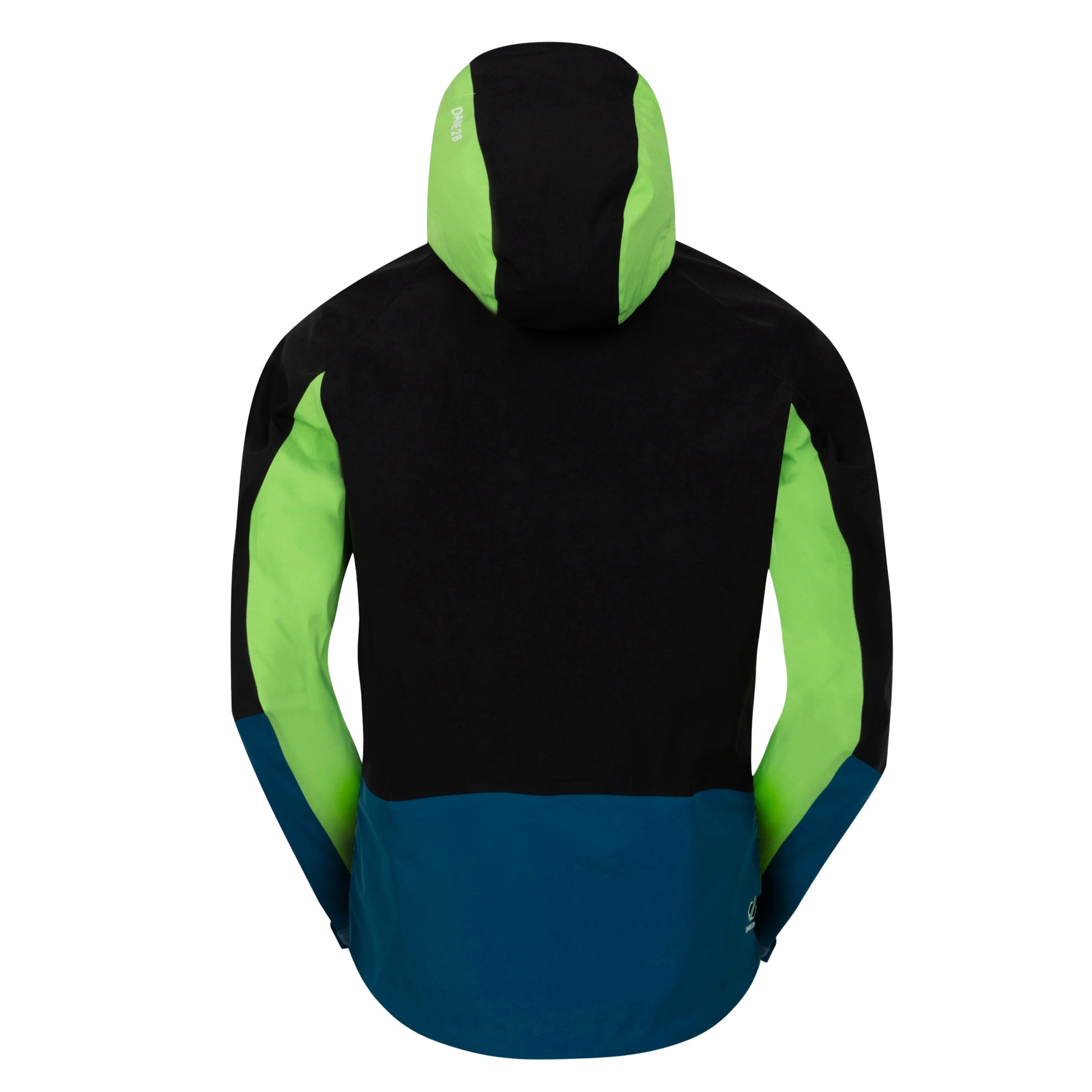 Green Flash-Kingfisher Blue - Back - Dare 2B Mens Roving II Waterproof Jacket