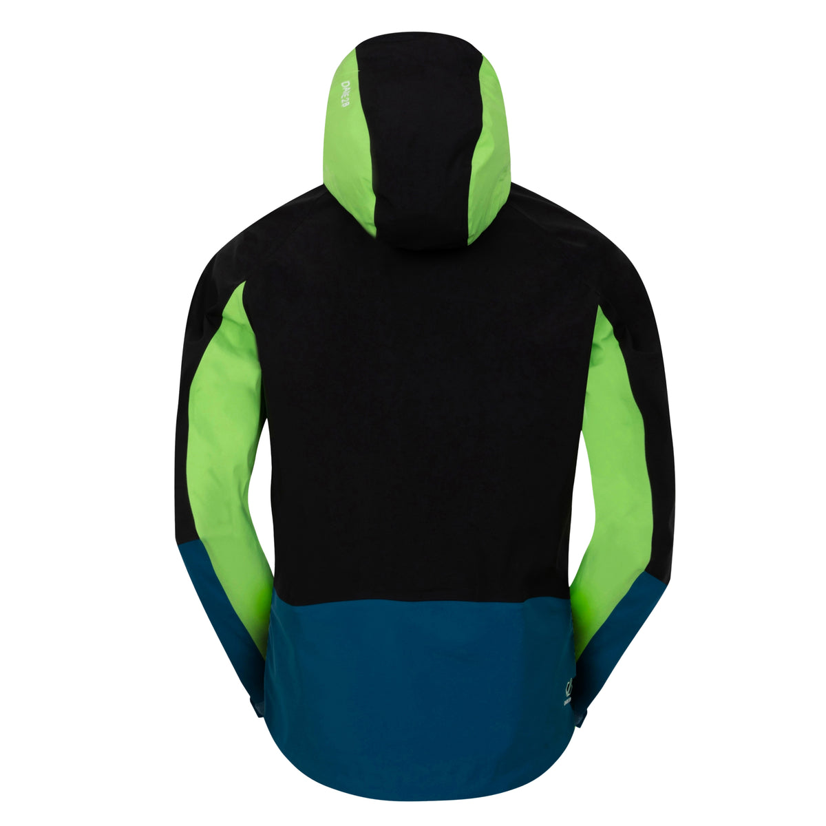 Green Flash-Kingfisher Blue - Back - Dare 2B Mens Roving II Waterproof Jacket