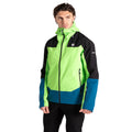 Green Flash-Kingfisher Blue - Lifestyle - Dare 2B Mens Roving II Waterproof Jacket