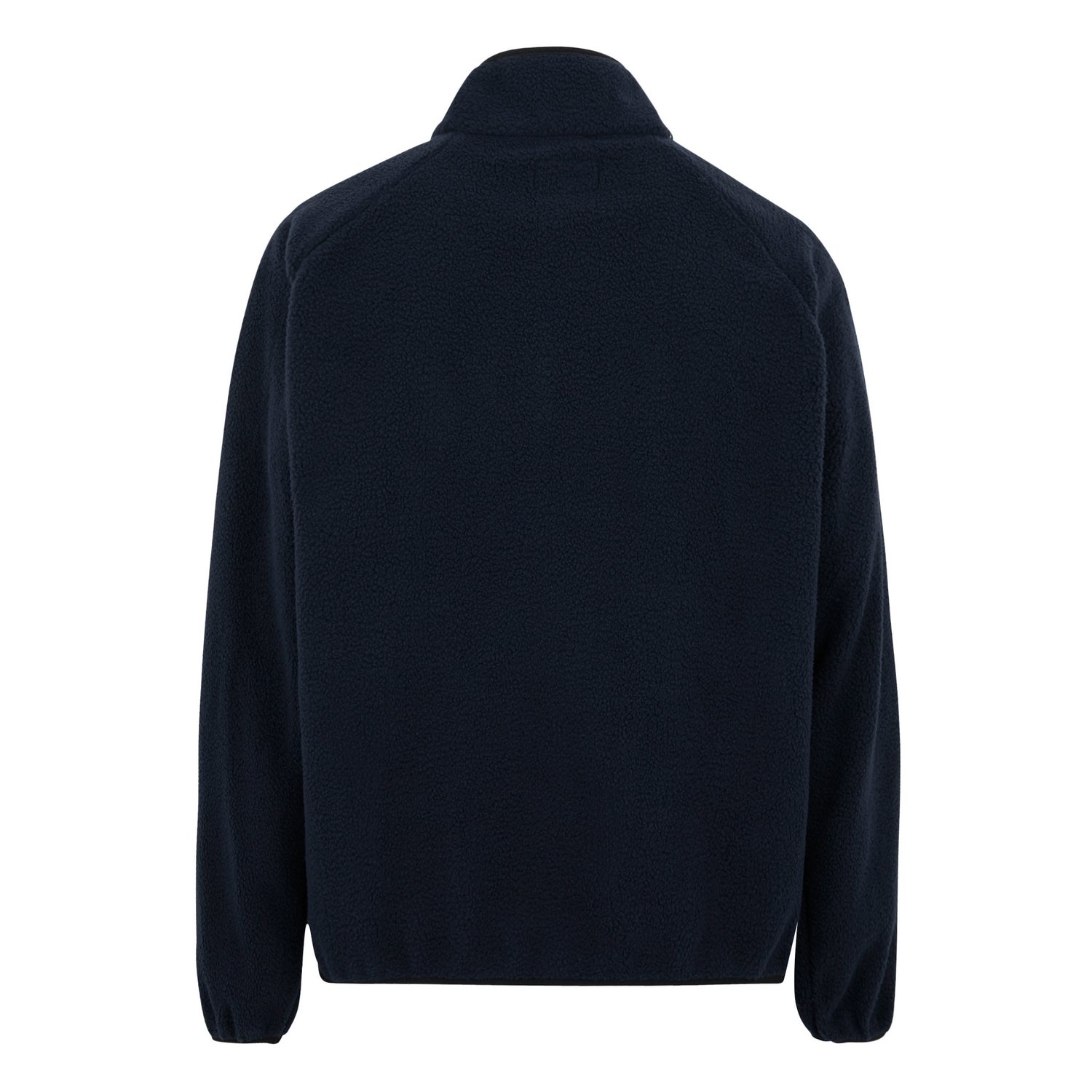 Navy - Back - Regatta Mens Frankie Borg Fleece Jacket