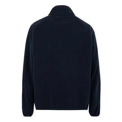 Navy - Back - Regatta Mens Frankie Borg Fleece Jacket