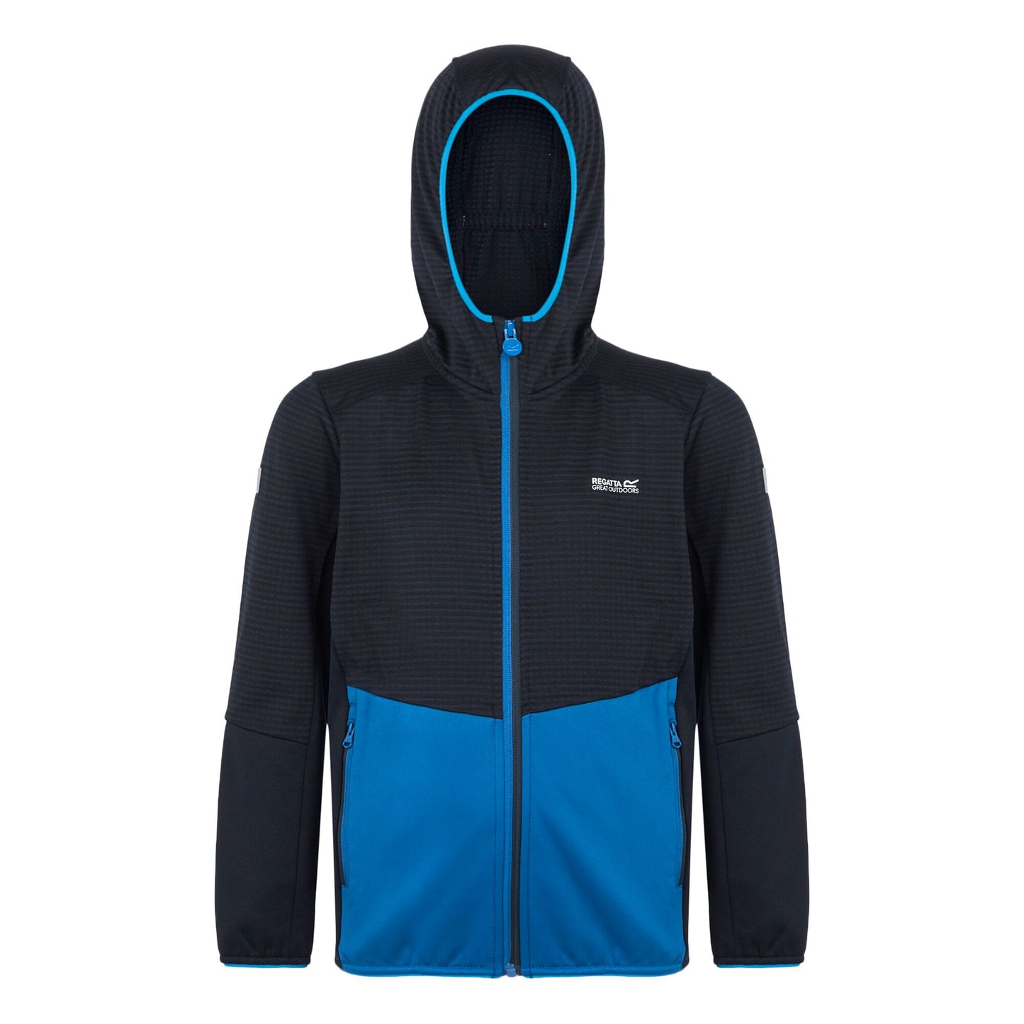 Navy-Olympian Blue - Front - Regatta Childrens-Kids Prenton III Jacket
