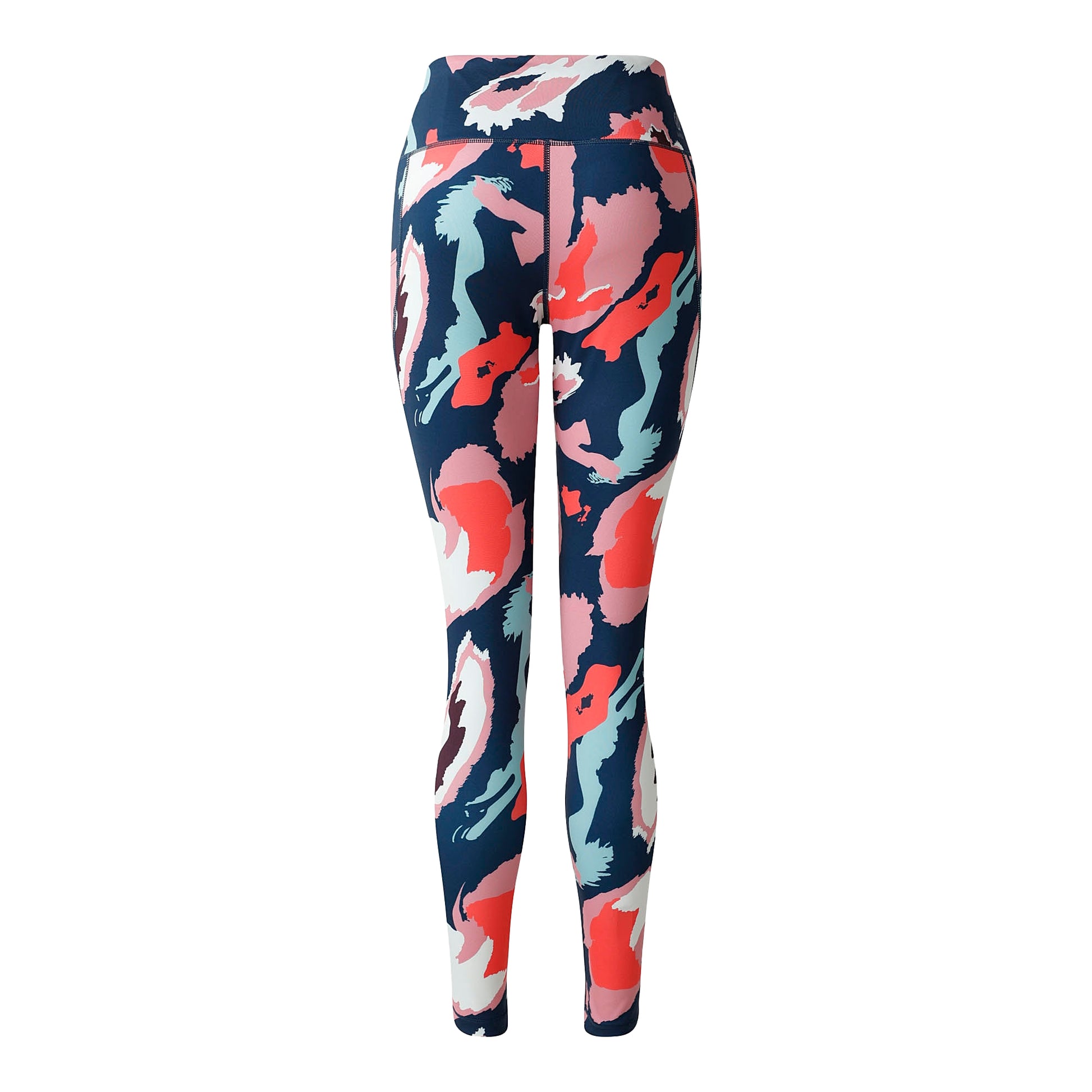 Multicoloured - Back - Dare 2B Womens-Ladies Influential II Marble Swirl Leggings