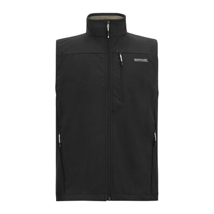 Black-Abbeystone - Front - Regatta Mens Arana Sleeveless Gilet