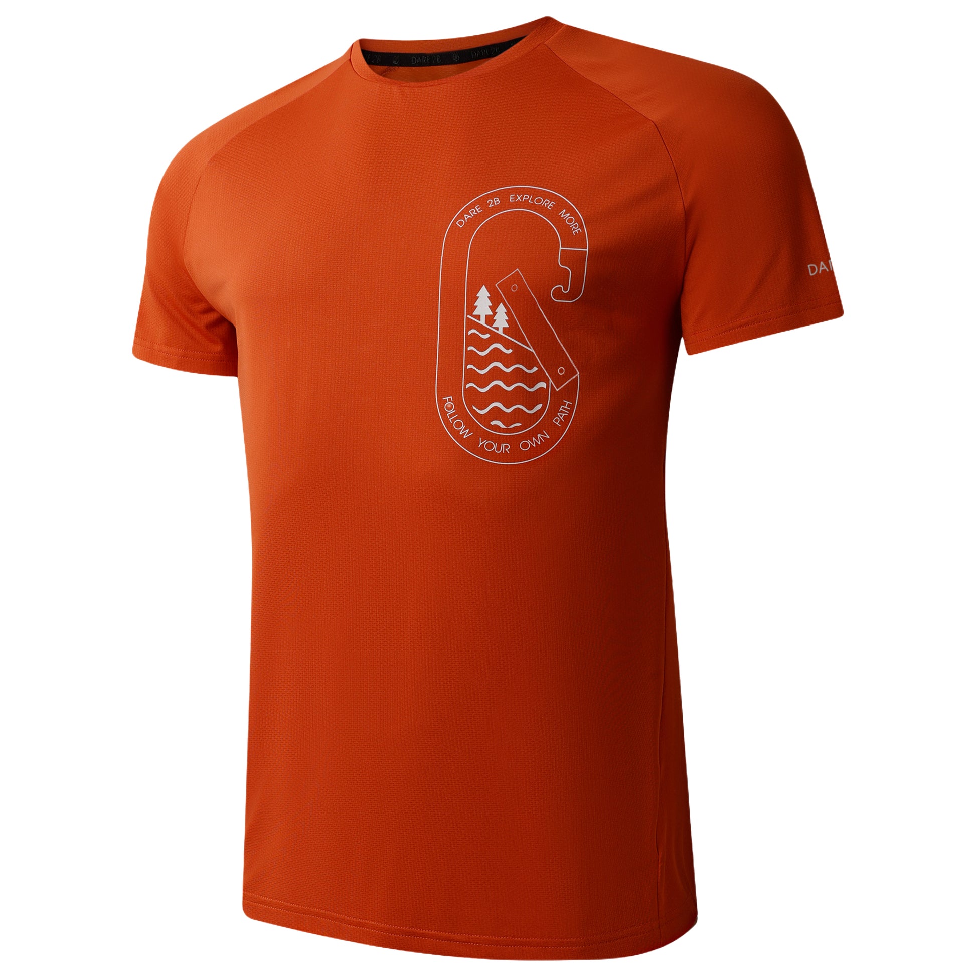 Spicy Route - Side - Dare 2B Mens Tech II Logo T-Shirt