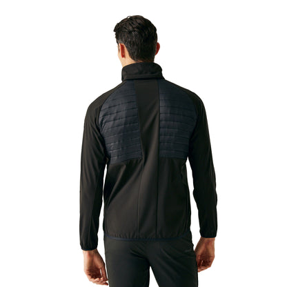 Black - Pack Shot - Regatta Mens Pro Hybrid II Jacket