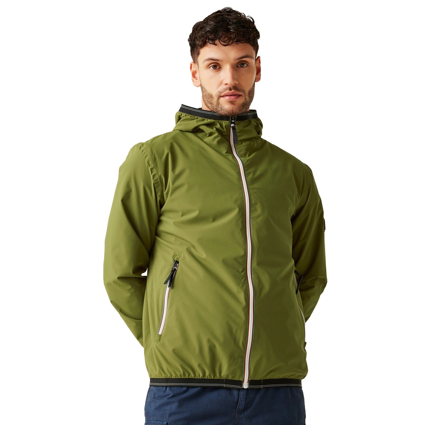 Nephrite Green - Lifestyle - Regatta Mens Rehan Waterproof Jacket