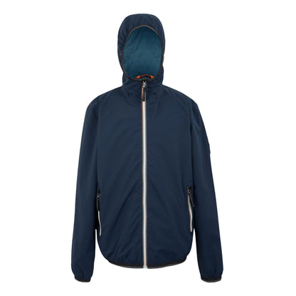 Navy - Front - Regatta Mens Rehan Waterproof Jacket