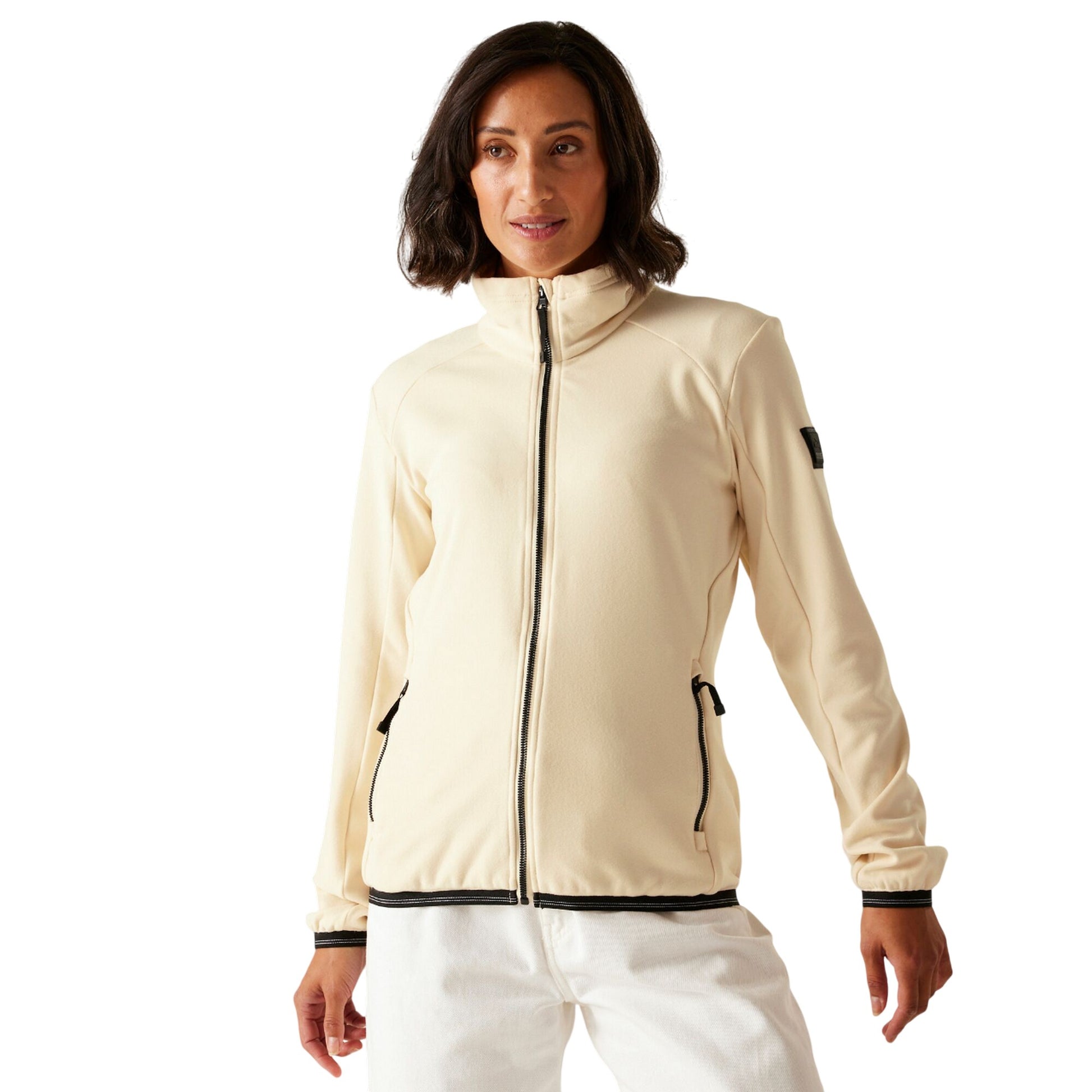 Light Vanilla - Lifestyle - Regatta Womens-Ladies Bayhill Zipped Fleece Jacket
