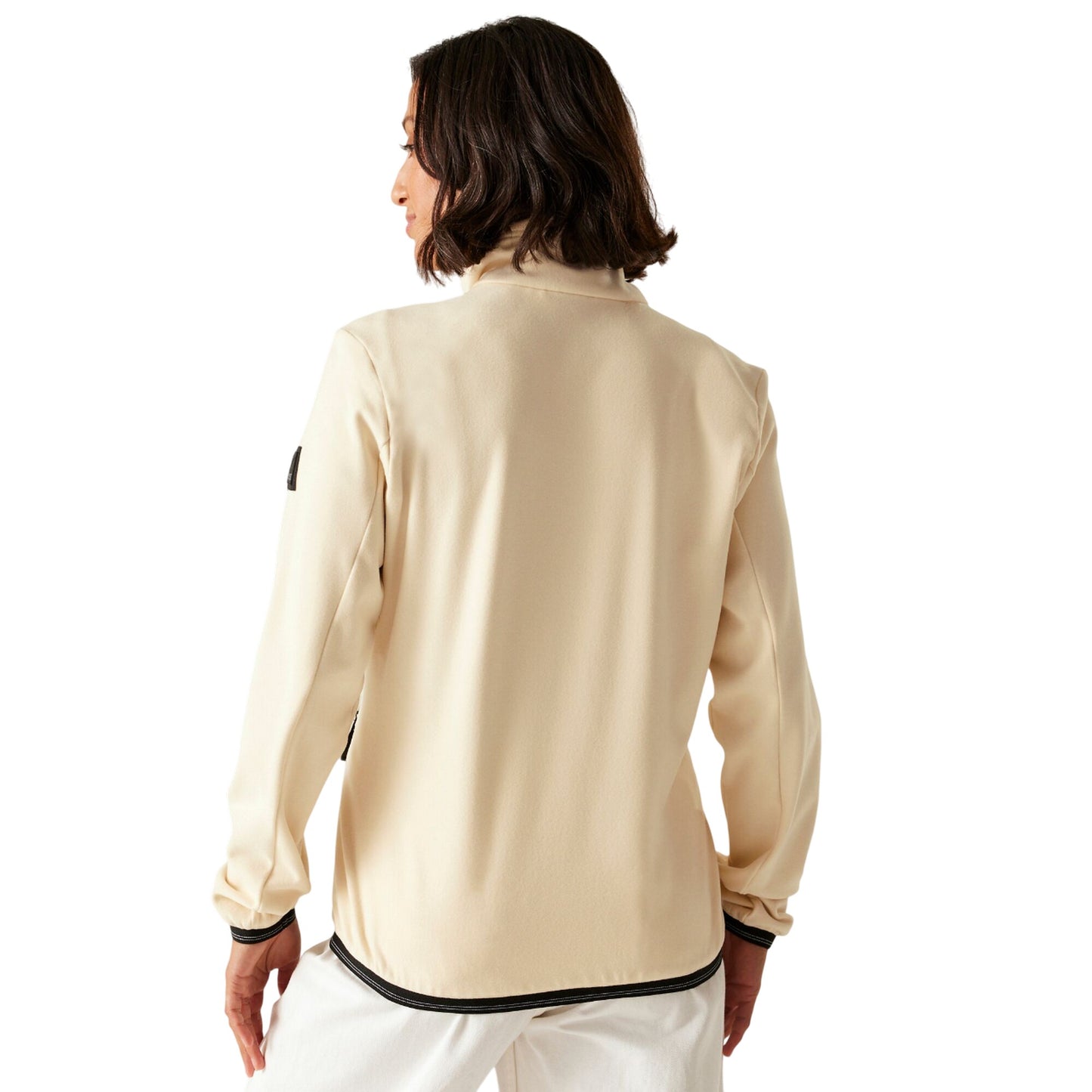 Light Vanilla - Pack Shot - Regatta Womens-Ladies Bayhill Zipped Fleece Jacket