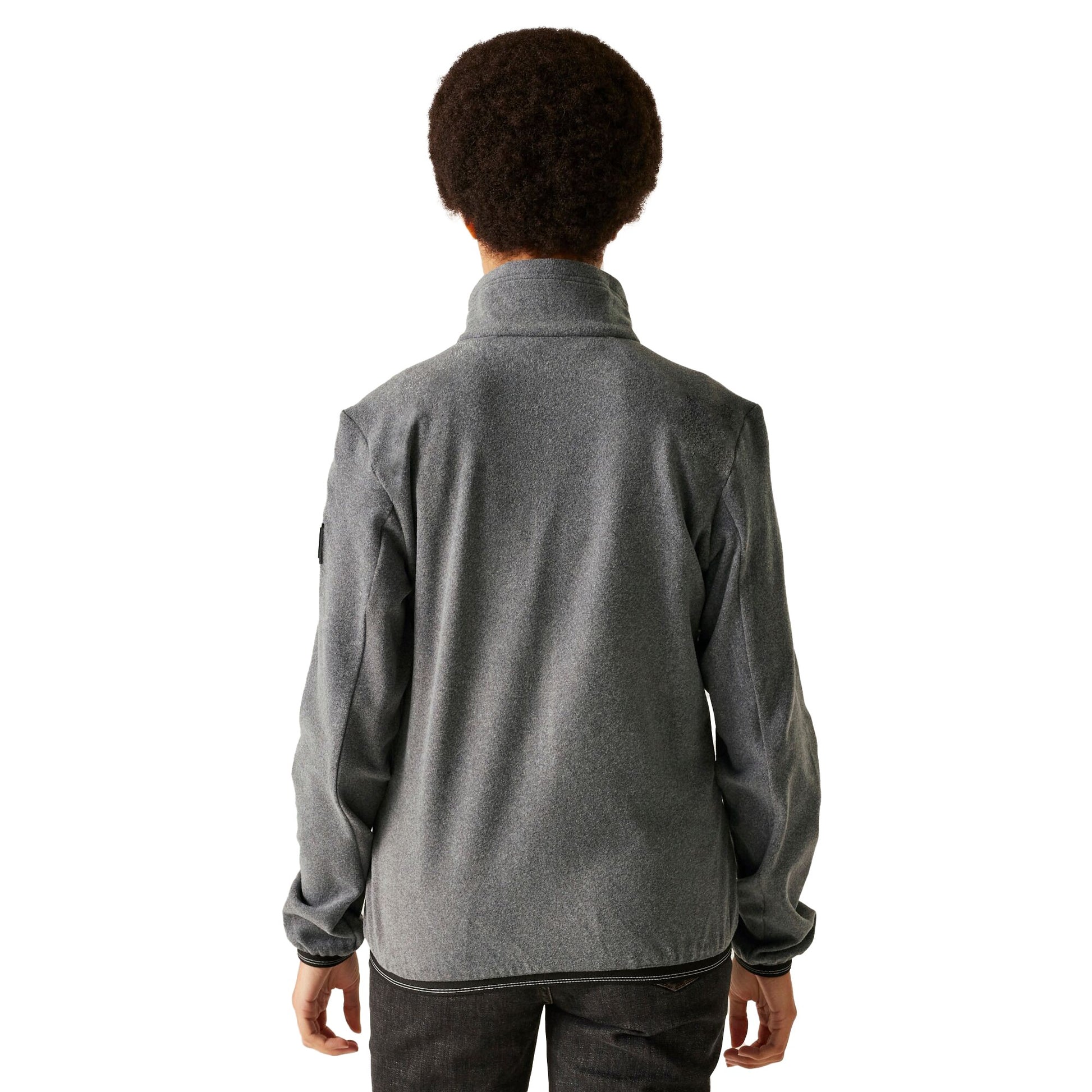 Seal Grey - Pack Shot - Regatta Womens-Ladies Bayhill Zipped Fleece Jacket