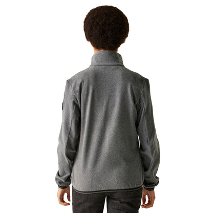 Seal Grey - Pack Shot - Regatta Womens-Ladies Bayhill Zipped Fleece Jacket