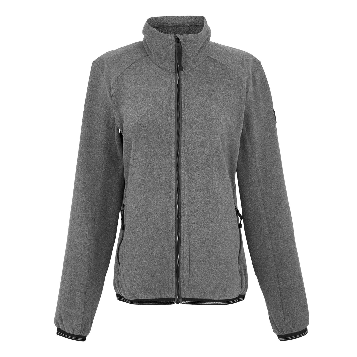 Seal Grey - Front - Regatta Womens-Ladies Bayhill Zipped Fleece Jacket