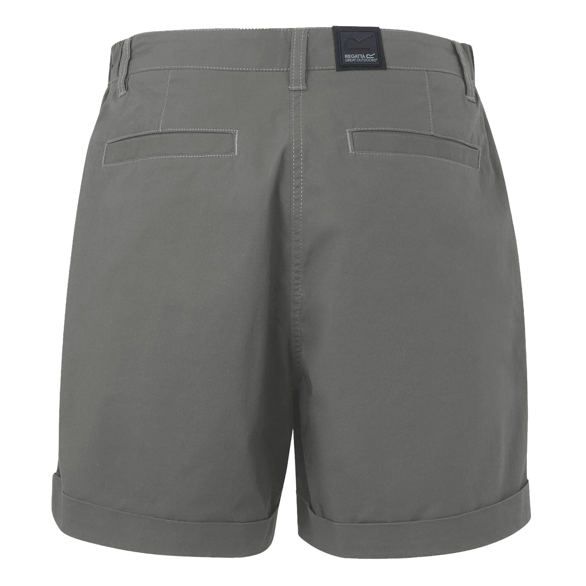Seal Grey - Back - Regatta Womens-Ladies Xanthi Shorts