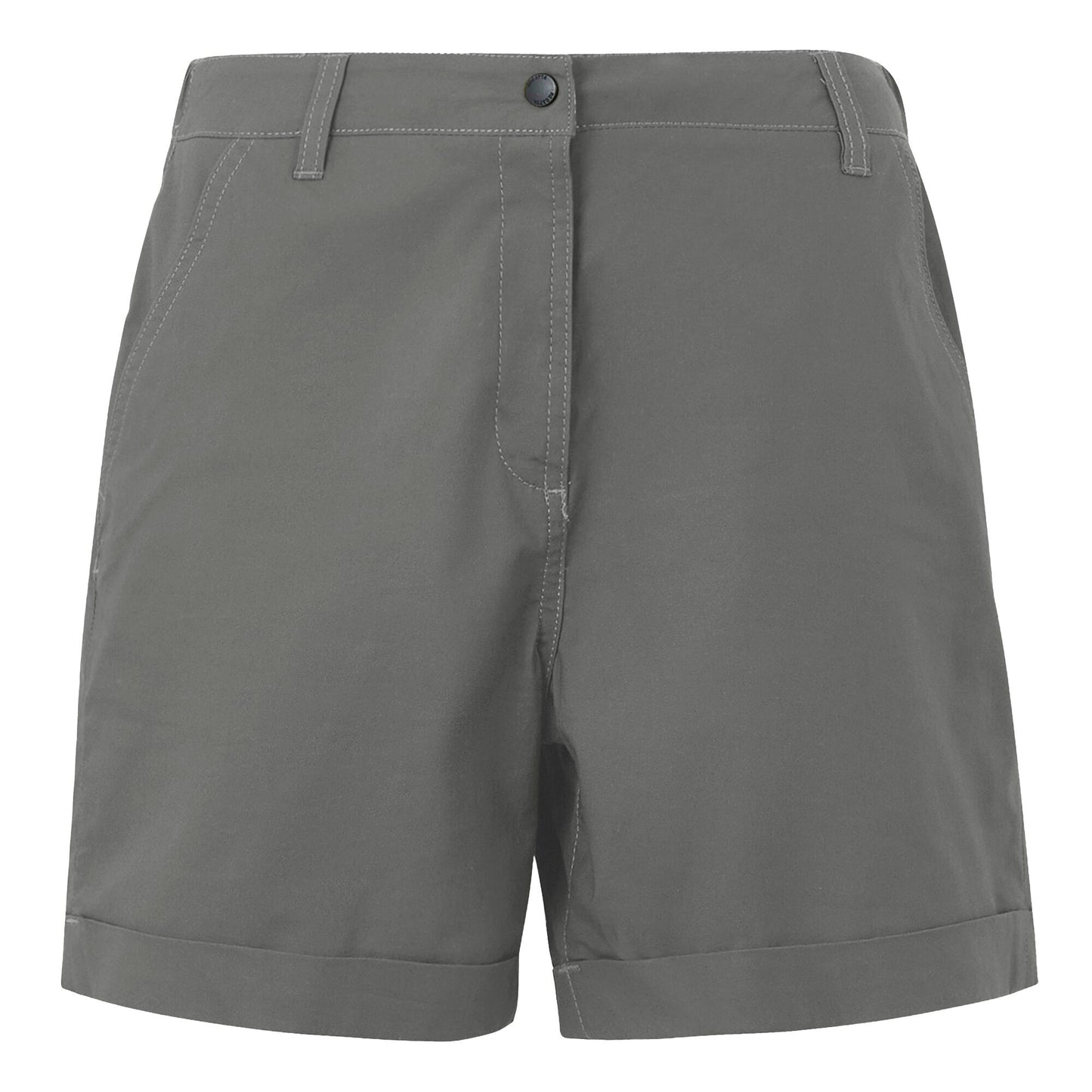Seal Grey - Front - Regatta Womens-Ladies Xanthi Shorts