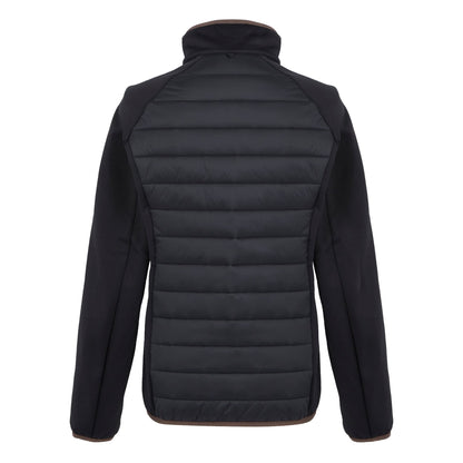 Black-Warm Taupe - Back - Regatta Womens-Ladies Carletta IX 3 in 1 Jacket