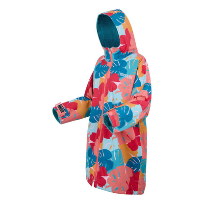 Multicoloured - Side - Regatta Childrens-Kids Waterproof Changing Robe