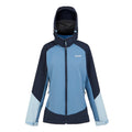 Navy-Coronet Blue - Front - Regatta Womens-Ladies Desoto X Soft Shell Jacket