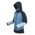 Navy-Coronet Blue - Side - Regatta Womens-Ladies Desoto X Soft Shell Jacket