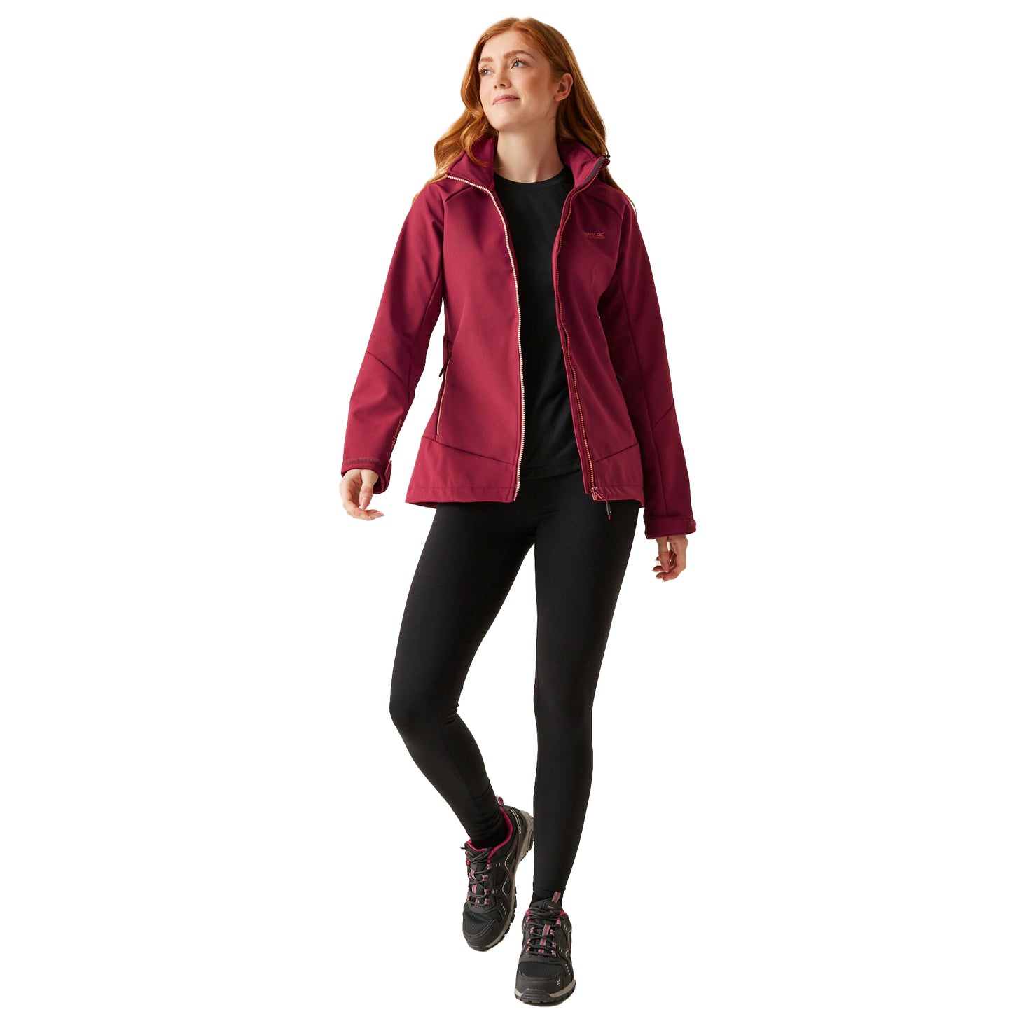 Rumba Red - Pack Shot - Regatta Womens-Ladies Desoto X Jacket