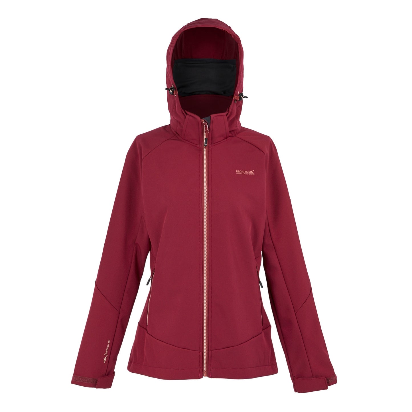 Rumba Red - Front - Regatta Womens-Ladies Desoto X Jacket