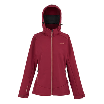 Rumba Red - Front - Regatta Womens-Ladies Desoto X Jacket