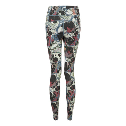 Multicoloured - Back - Regatta Womens-Ladies Saint Giles II Kaoscope Leggings