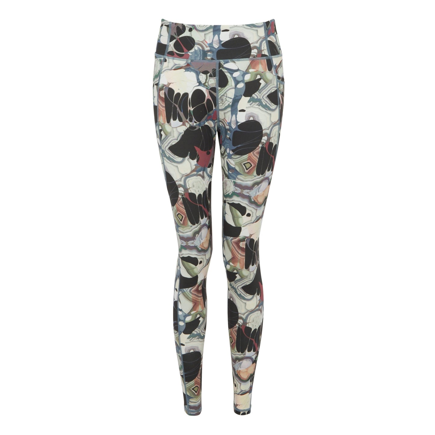 Multicoloured - Front - Regatta Womens-Ladies Saint Giles II Kaoscope Leggings