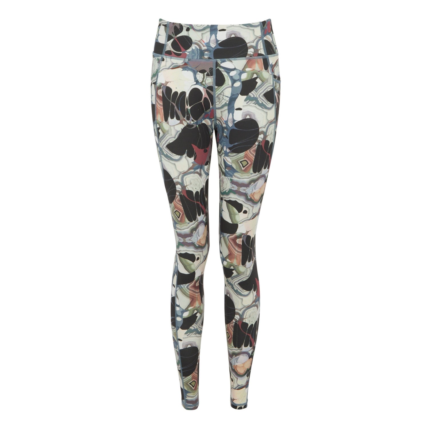 Multicoloured - Front - Regatta Womens-Ladies Saint Giles II Kaoscope Leggings