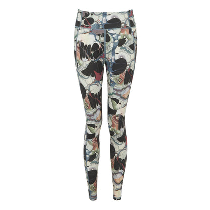 Multicoloured - Front - Regatta Womens-Ladies Saint Giles II Kaoscope Leggings