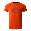 Seville Red - Front - Dare 2B Mens Tech II T-Shirt