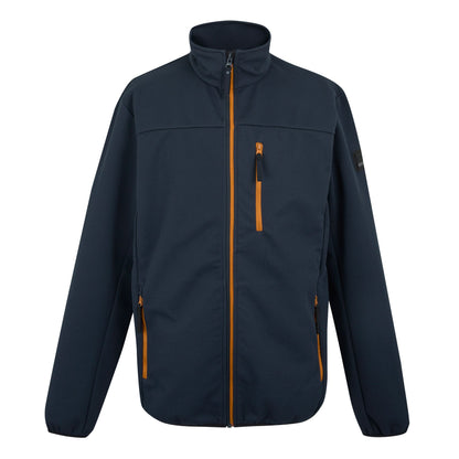 Navy-Fox - Front - Regatta Mens Romain Waterproof Jacket