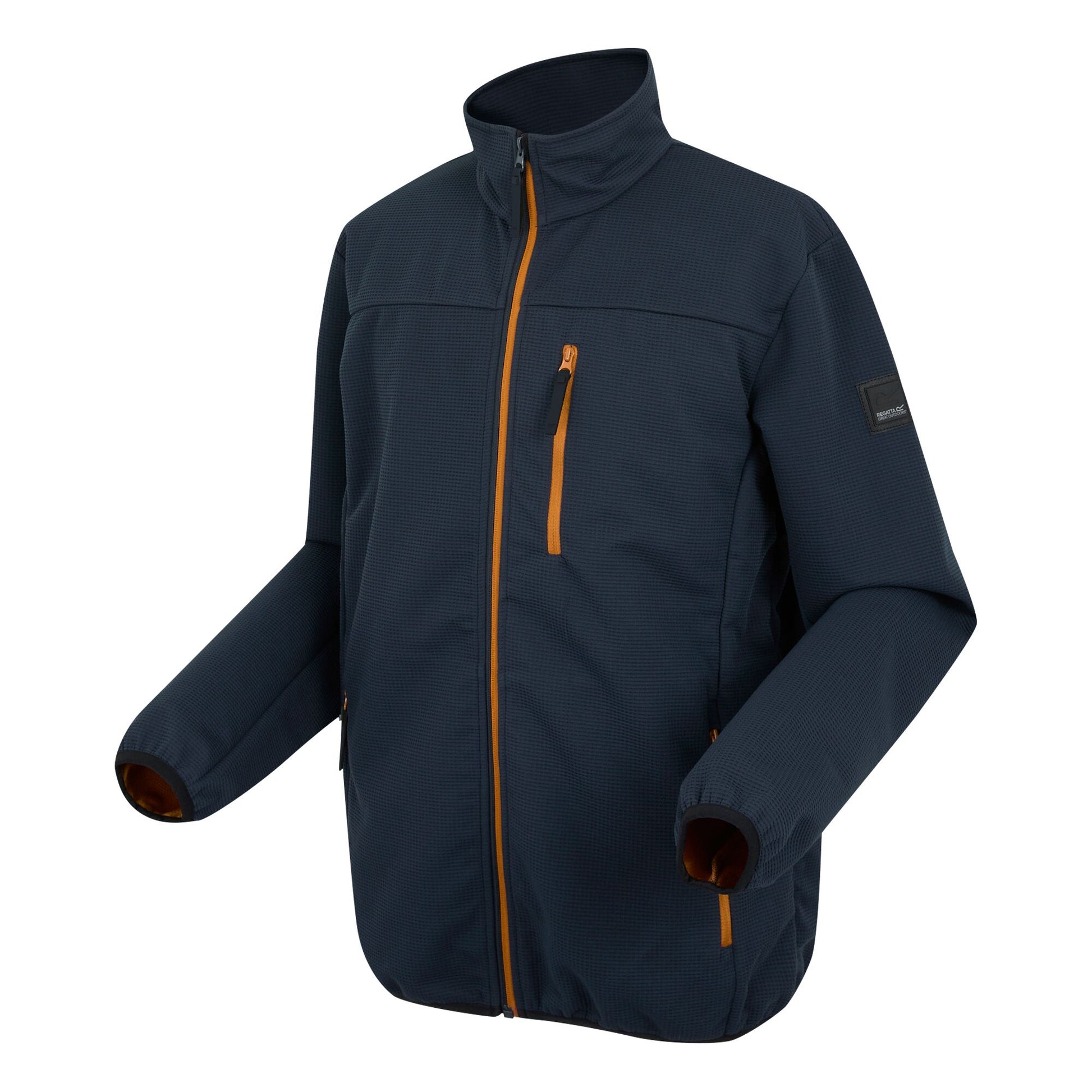Navy-Fox - Side - Regatta Mens Romain Waterproof Jacket
