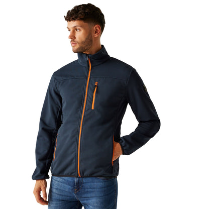 Navy-Fox - Lifestyle - Regatta Mens Romain Waterproof Jacket