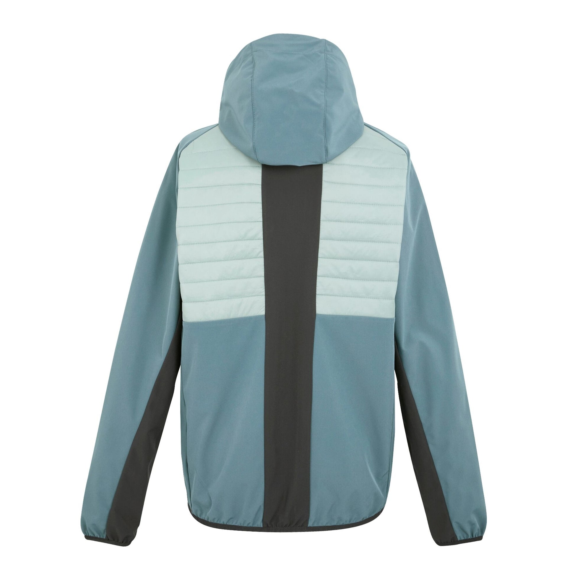 Glacier-Stormy Weather-Ash-Fox - Back - Regatta Mens Pro Hybrid II Jacket
