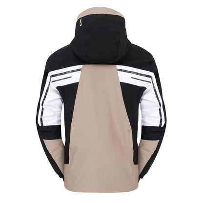 Black-White - Back - Dare 2B Mens Triple Ski Jacket