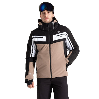 Black-White - Lifestyle - Dare 2B Mens Triple Ski Jacket