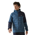 Moroccan Blue-Navy - Lifestyle - Regatta Mens Hillpack III Hooded Active Padded Jacket