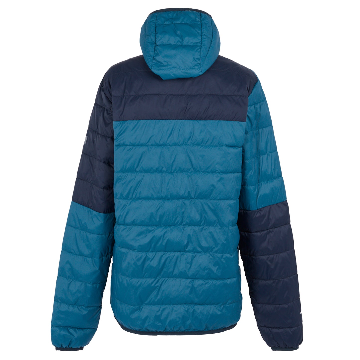 Moroccan Blue-Navy - Back - Regatta Mens Hillpack III Hooded Active Padded Jacket
