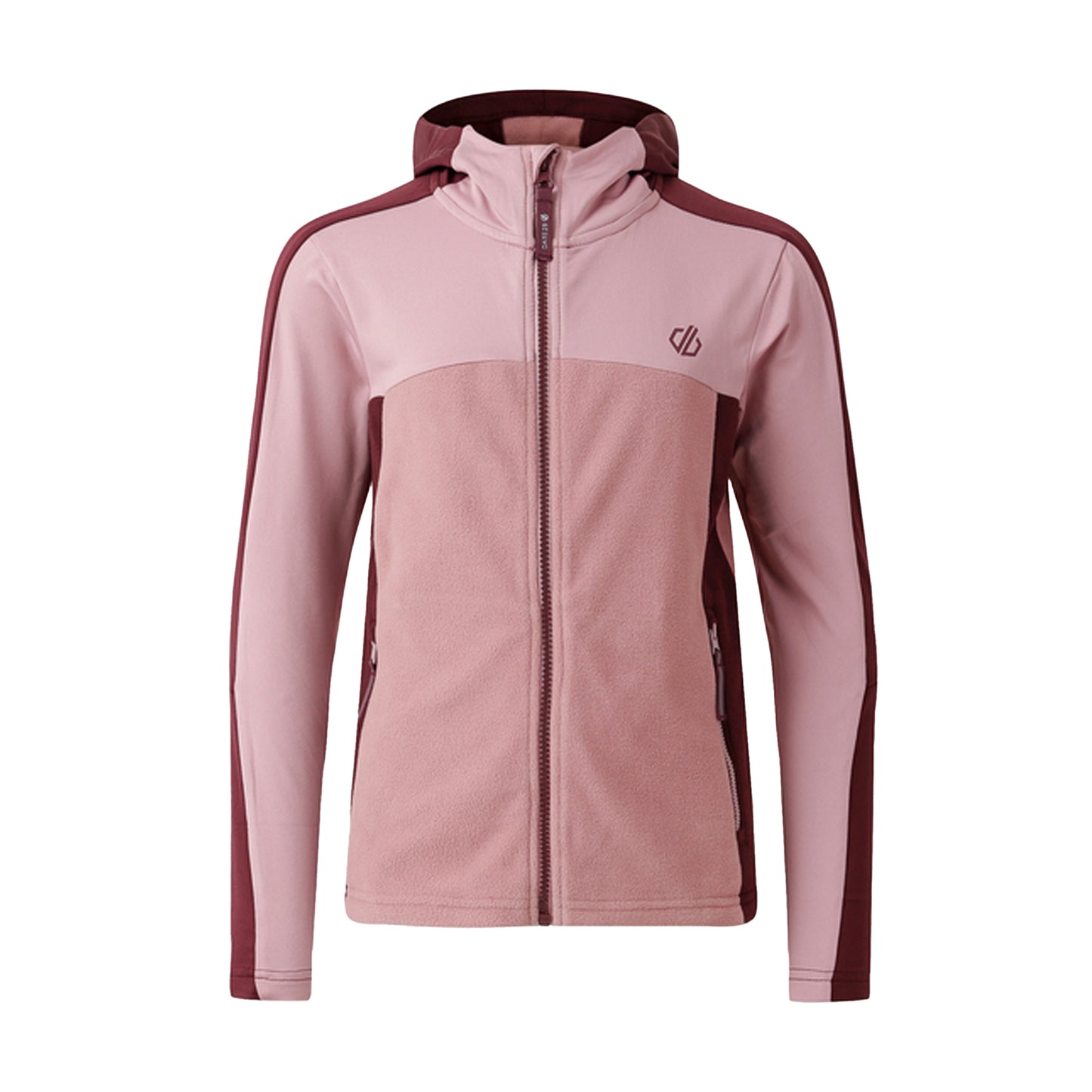 Fig-Lilas - Front - Dare 2B Childrens-Kids Thriving IV Fleece Jacket