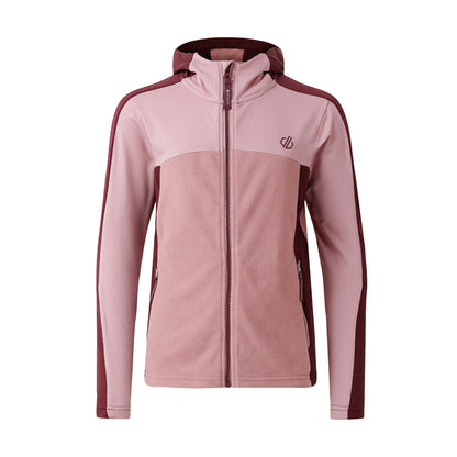 Fig-Lilas - Front - Dare 2B Childrens-Kids Thriving IV Fleece Jacket