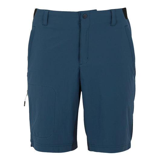 Moonlight Denim-Navy - Front - Regatta Mens Eldes Walking Shorts