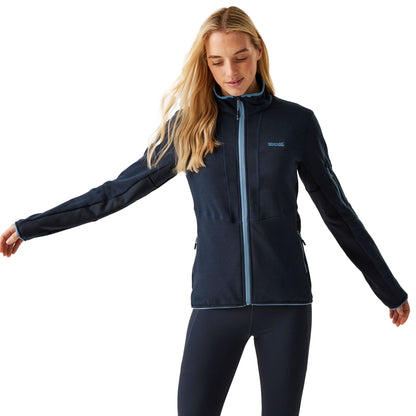 Navy - Lifestyle - Regatta Womens-Ladies Ralina Fleece Jacket