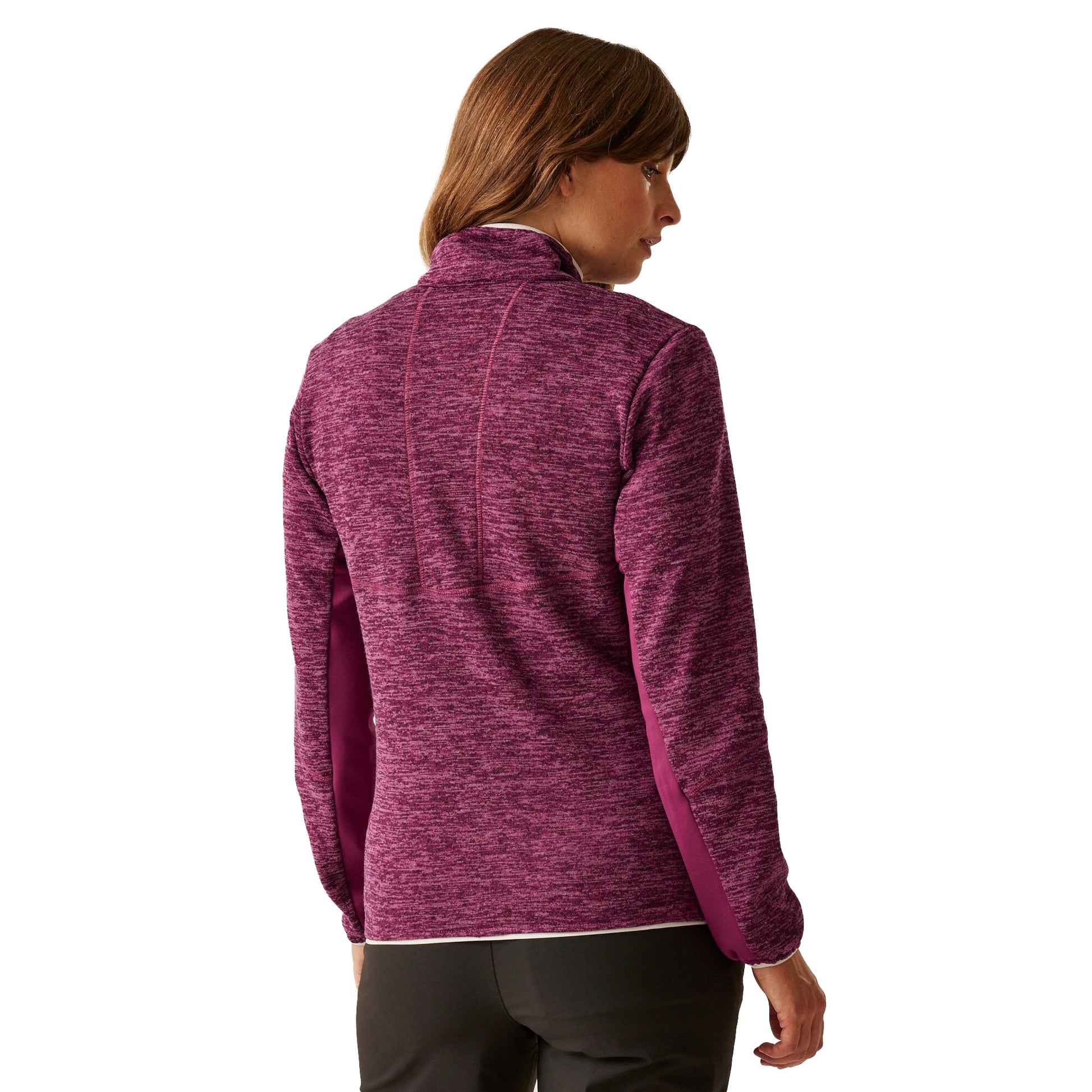 Beaujolais-Light Vanilla - Pack Shot - Regatta Womens-Ladies Ralina Fleece Jacket